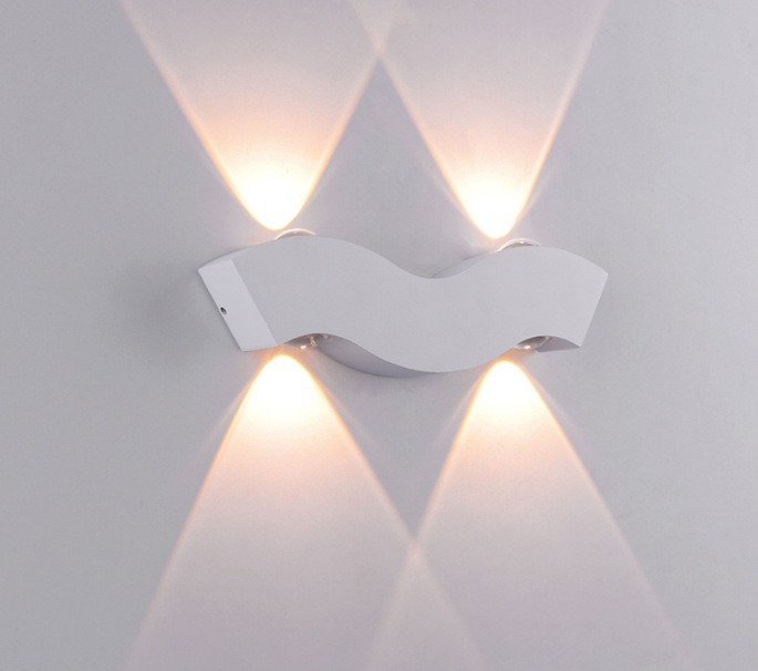 Fabrik-Direktverkauf RGB-Innenwandleuchte mit 100 % sicherer LED-Außenwandleuchte