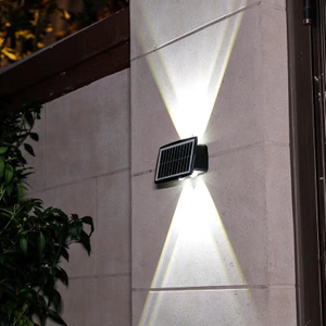 Solar-Flutlicht, Foco LED-Lampe, wasserdicht, Solar-Beleuchtungsgeräte, Flutlampen, Wand, Garten, Solarleuchten für den Außenbereich