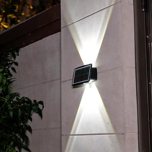 Solar-Flutlicht, Foco LED-Lampe, wasserdicht, Solar-Beleuchtungsgeräte, Flutlampen, Wand, Garten, Solarleuchten für den Außenbereich
