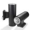 12W COB Up Down Dual-Head Outdoor Led Wand Licht Wand Lampe Zylinder Indoor Balkon Leuchte Wasserdichte IP65 veranda Lampe