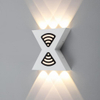 Heißer Doppel Kopf Lampen Im Freien Wasserdichte Wandleuchte Für Schlafzimmer Korridor Küche Beleuchtung Leuchte LED Wandlamp Up Und Unten Outdoor Wandlampen