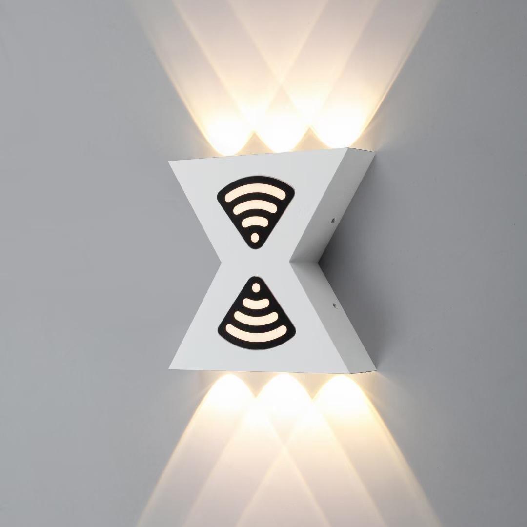 Heißer Doppel Kopf Lampen Im Freien Wasserdichte Wandleuchte Für Schlafzimmer Korridor Küche Beleuchtung Leuchte LED Wandlamp Up Und Unten Outdoor Wandlampen
