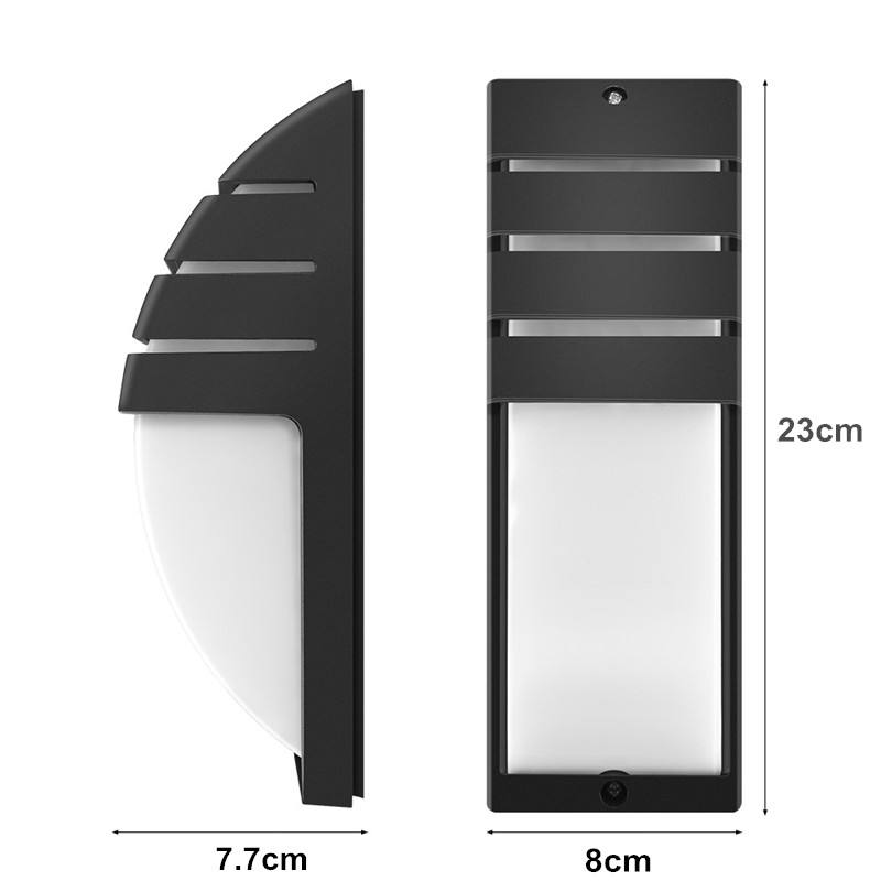 LED Wandleuchte IP65 Outdoor Wasserdicht Gartenzaun Aluminium Innen Mode Wandleuchte Für Schlafzimmer Nachttisch Wohnzimmer Treppen