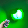 Neue 5W wasserdichte Acryl-Art-Deco-Wand-LED-Leuchte Außenbeleuchtung Wandleuchte RGB mit Fernbedienung