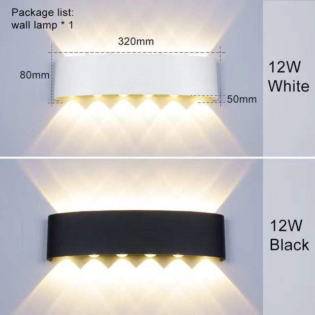 6W günstiger Neupreis Wandleuchte Up And Down Nachtlicht Wandleuchte Vanity Light für 100% Sicherheit Europäisch-amerikanischer Stil