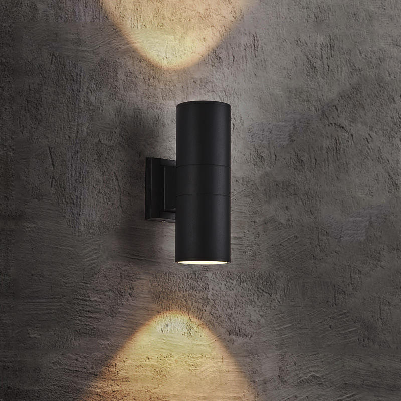 Maßgeschneiderte Wandleuchte, moderne IP65-wasserdichte Aluminium-Außenleuchte, LED-Wandleuchte nach oben und unten, hergestellt in China