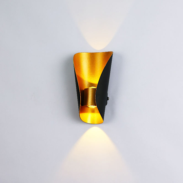 Dekorative LED-Lampe, kleine Bootsform-Wandleuchte, moderne Innen- und Außenleuchte