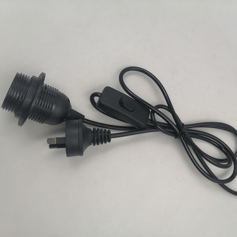 AU-Stecker, 1,8 m langes Netzkabel 303, Ein-Aus-Netzkabel für LED-Lampe mit Knopfschalter, Kabelverlängerung
