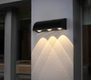 Moderne, einfache, wasserdichte IP65-LED-Wandleuchte für den Außenbereich, Hoflampen, Gartenwandleuchte, Fabrikpreis