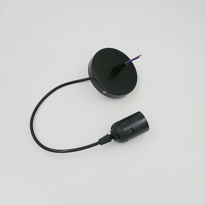 1,8 m/4 m LED-Lampen-Aufhängedraht, DIY-Beleuchtungszubehör, Lampenschirm mit Deckenplatte, E27-Lampenfassung, Kronleuchter-Draht