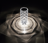 1 W USB Stecker Kristall Tisch Lampe Rose Blütenblatt Atmosphäre Lampe Schlafzimmer Romantische Nacht Lampe Lade Nacht Licht