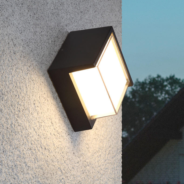 5W moderne LED-Wandleuchte für Auf- und Abwärtsbeleuchtung, Würfelleuchte, Lampenbefestigung, Innen- und Außenbeleuchtung