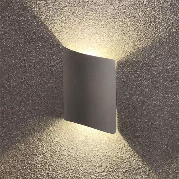 IP65 Außenwandleuchte für Schlafzimmer, Wohnzimmer, Flur, Hotel, LED-Lampe, moderne, minimalistische Außenleuchte, wasserdichte Wandleuchte für den Außenbereich