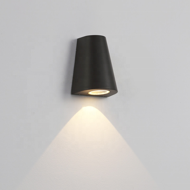 Einzelkopf-LED-Wandleuchte, wasserdicht, IP65, Garten-Korridor-Lampe, Außen- und Innenleuchte, AC85–265 V
