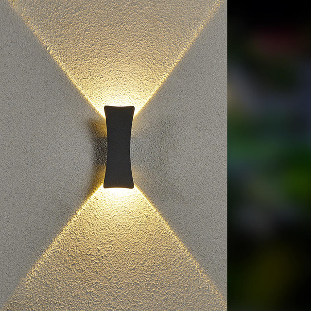 IP65 LED Wandleuchte Outdoor Wasserdichte Gartenbeleuchtung Aluminium AC86-265 Indoor Slaapkamer Woonkamer Trap Wandlamp