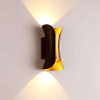 IP65 LED-Wandleuchte für den Außenbereich, wasserdicht, Gartenbeleuchtung, Aluminium, AC86-265, Innenwandleuchte für Schlafzimmer, Wohnzimmer und Treppen