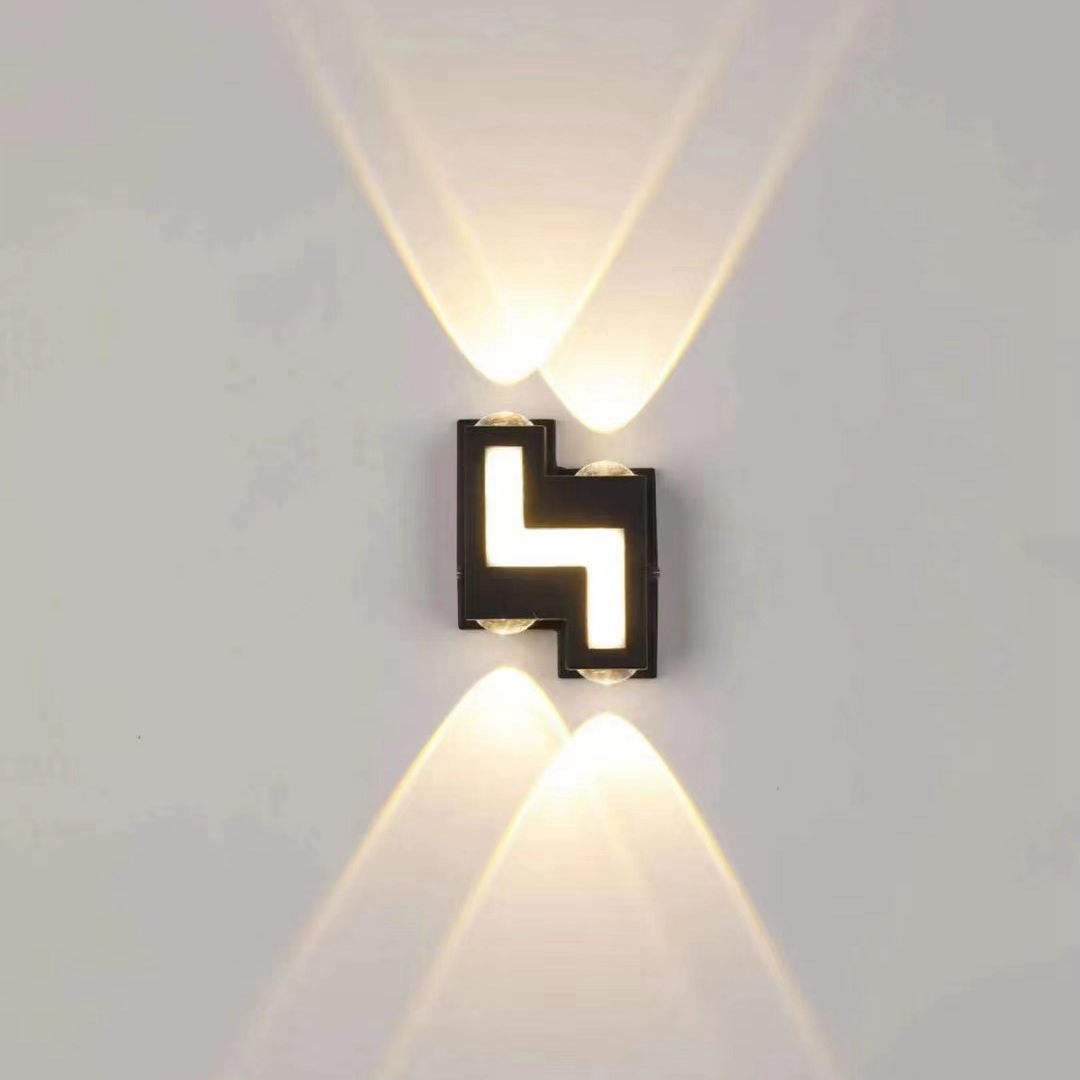 6W 12W Wasserdichte AC85-265V Oberfläche Montiert LED Wand Licht Moderne Nordic Leuchte Innen Wand Lampen Wohnzimmer Veranda im Freien