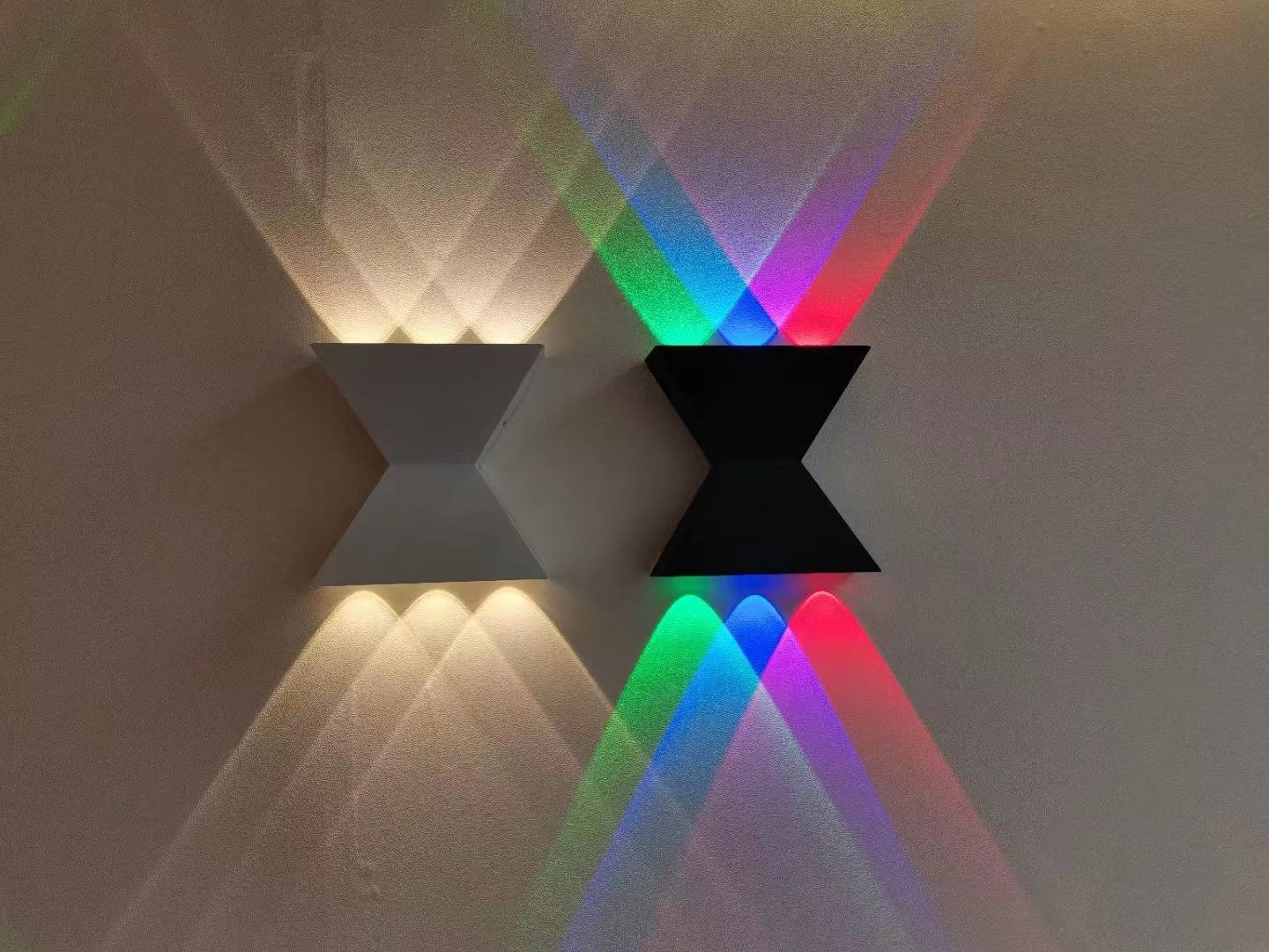 Wasserdicht Oben Und Unten Wand Licht Schlafzimmer Nacht Led Hintergrund Wand Lampe Dreh Gang Leuchte Wand Beleuchtung Innen