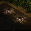 Gartenleuchten, Solar-LED-Licht für den Außenbereich, RGB-Farbwechsel, Solar-Wege-Rasenlampe für Gartendekoration, Landschaftsbeleuchtung