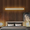 Moderne minimalistische LED-Linien-Wandleuchte, Schlafzimmer, Nachttisch, Sofa, Badezimmer, Spiegel, Hintergrund, dekorative Lampe, Eisen-Acryl-Lichter