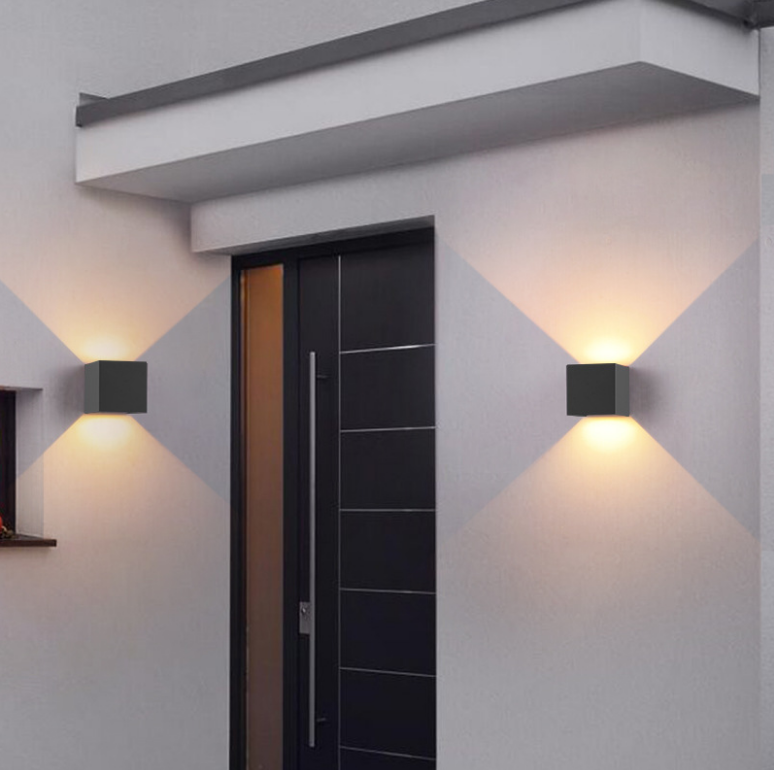 Led Wandlampe Aluminium Dekorative Innenbeleuchtung Up En Down Wasserdichte Wandlampe Outdoor Tuin Wandlampe Wandmontage