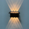 up and down IP65 Solarlampe Solarladung Solarwandlampe IP65 wasserdichte Außenwandleuchte für die Garten- und Hofdekoration
