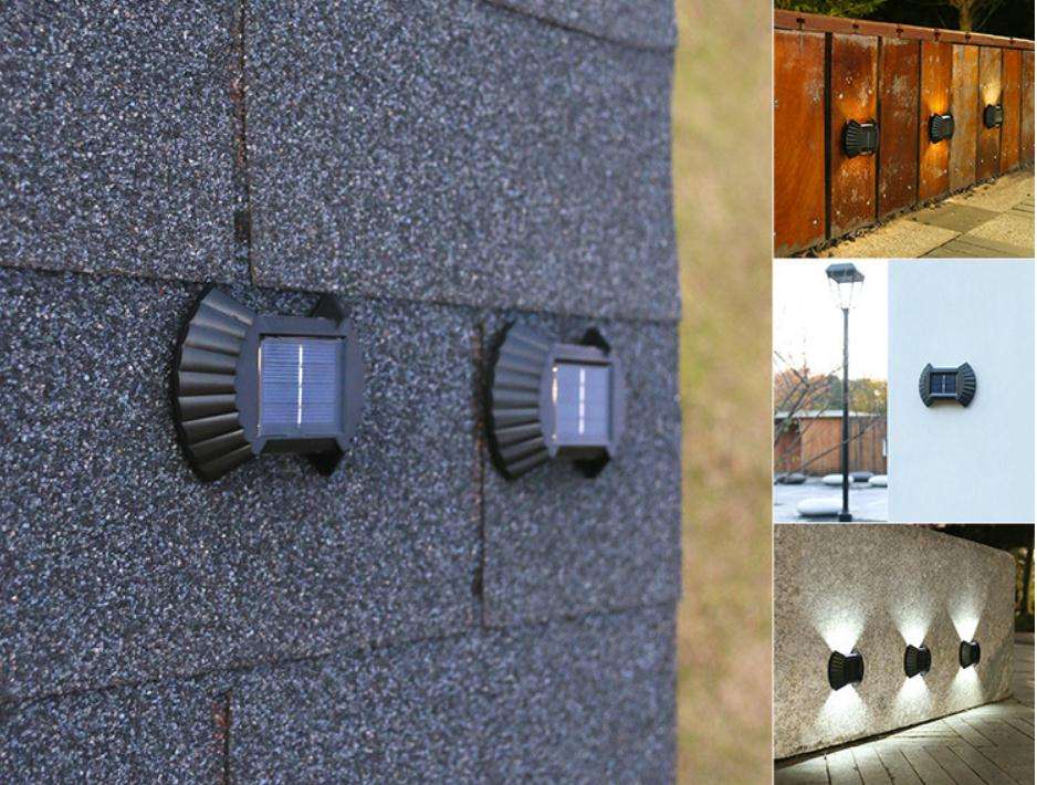 Fabrik im Freien wasserdichte aktivierte Wandleuchte führte Solarwandleuchte-Bewegungs-Sensor-Gartenlicht für Hofgarten-Straßenlaterne