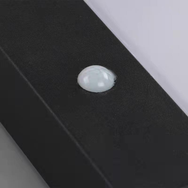 Neues, wasserdichtes IP65-Haus-Schlafzimmer, dekorative Aluminium-Acryl-LED-Wandleuchte, hergestellt direkt nach Hause
