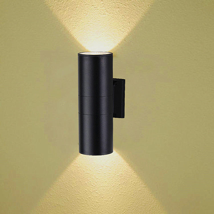 Großhandel hochwertige wasserdichte moderne Hotel-Up-and-Down-Wandleuchte Ip65 Cob LED-Außenwandleuchten zur Wandmontage