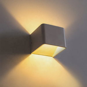 Industrieller Stil, 12 W, AC85–265 V, wasserdicht, IP65, verstellbarer Strahl, Aluminium, für den Außenbereich, LED-Würfel, wasserdichte Wandleuchte