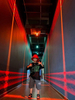 Moderne hochwertige LED-Wandleuchte, wasserdichte Fensterbank-Wandleuchte und Nachtlicht im Freien