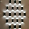LED Wandleuchte Wasserdicht IP65 Aluminiumstreifen Wandleuchte 12 Watt 24 Watt 30 Watt 85 ~ 265 V Led Pfad Veranda Straßenlaterne Für Außenbeleuchtung