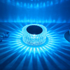 Rose Kristall Tischlampe Schlafzimmer USB Lade Nachttisch Romantisches Nachtlicht Touch Control Tischlampe Blütenblatt Atmosphäre Geschirr Innen Mehrfarbig