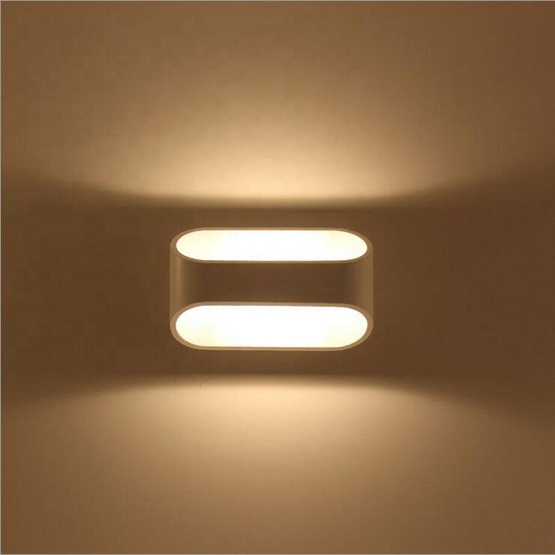 Neue 5W Wandleuchte Up And Down Indoor Nacht Korridor Gang Schlafzimmer Treppe Lampe Hintergrund Wand Lampe