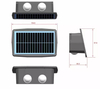 4W 6W Solar-Led-Licht Im Freien Wasserdichte Solar Hight Lichter Wand leuchte Intelligente wand lampe solar wand Außen lampe