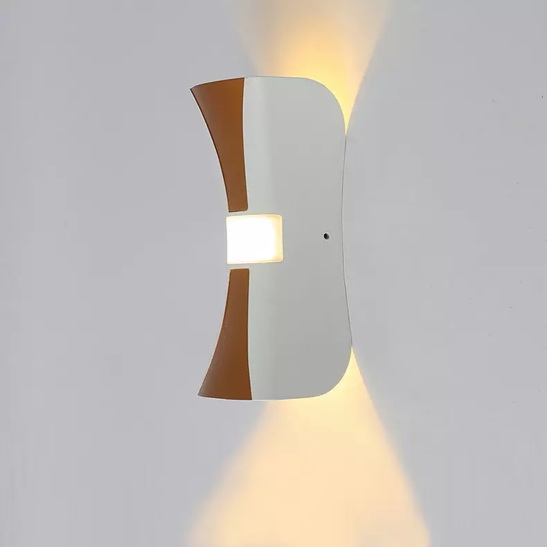 Wasserdichte LED-Wandleuchte für den Außenbereich, LED, IP65, Aluminium, nach oben und unten, für den Innen- und Außenbereich, dekoratives Licht