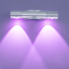 6W moderne Wandleuchte, 360-Grad-Drehung, LED-Wandleuchten, Lesewandlampe/Spiegelbeleuchtung, hohe Helligkeit