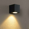 5W quadratische wasserdichte Wandleuchte mit einem Kopf, einzigartige Nachtlampe, wasserdichte IP65-Wandleuchte für die Garten- und Hofdekoration