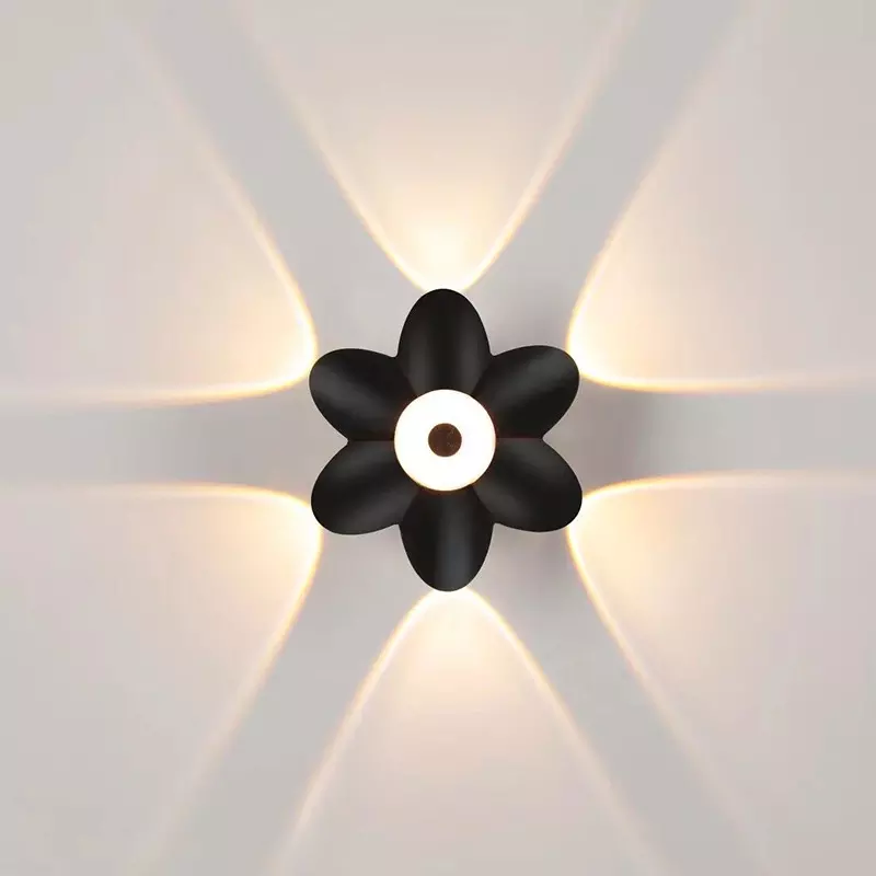 LED Außenwandleuchte Up Down Dekoration Spotlight Lotus Villa Korridor Balkon Korridor Hintergrund Wandleuchte