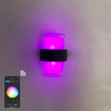 Tuya APP Smart Light Acryl wasserdichte Wandleuchte Runde IP65 wasserdichte bunte modische dekorative Wandleuchte