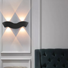 Nordic Wasserdichte IP65 4W wand lampe einfache led wohnzimmer Hintergrund Wand Lampe hotel halle korridor beleuchtung Up und Unten licht