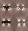 4W Wasserdichte IP65 Wand Lampe Nordic Einfache Led Wohnzimmer Wand Lampe Hotel Halle Korridor Beleuchtung Up Und Unten licht