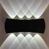 8W moderne minimalistische Outdoor Indoor Hotel Gang Korridor Tür Innenhof Treppe Veranda LED wasserdichte Mond Wandleuchte