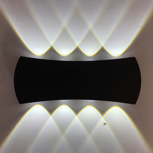 8W moderne minimalistische Outdoor Indoor Hotel Gang Korridor Tür Innenhof Treppe Veranda LED wasserdichte Mond Wandleuchte