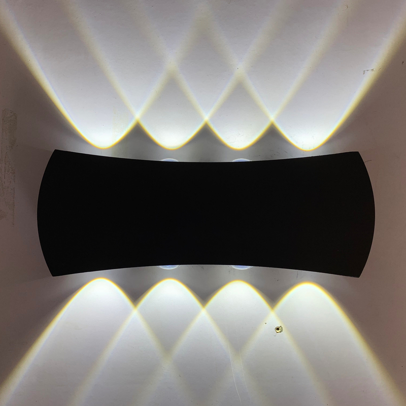 8W moderne minimalistische Outdoor Indoor Hotel Gang Korridor Tür Innenhof Treppe Veranda LED wasserdichte Mond Wandleuchte