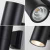 6W 12W COB Up Down Dual-Head Outdoor Led Wand Licht Wand Lampe Zylinder Indoor Balkon Leuchte wasserdicht IP65 Veranda Lampe