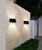 4W 6W 8W Neue schwarze Schale weiße Schale IP65 wasserdichte Outdoor-LED-Wandleuchte Auf- und Ablichter Wandleuchte