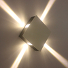 12W LED Innenwandleuchte Dekoration Licht Kreuz Wandleuchte Warmweiß/Kaltweiß Licht Schlafzimmer Wohnzimmer TV Wandleuchte Runde Wandleuchte