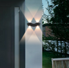 Nordic Wasserdichte 4W wand lampe einfache led wohnzimmer Hintergrund Wand Lampe hotel halle korridor beleuchtung Up und unten licht