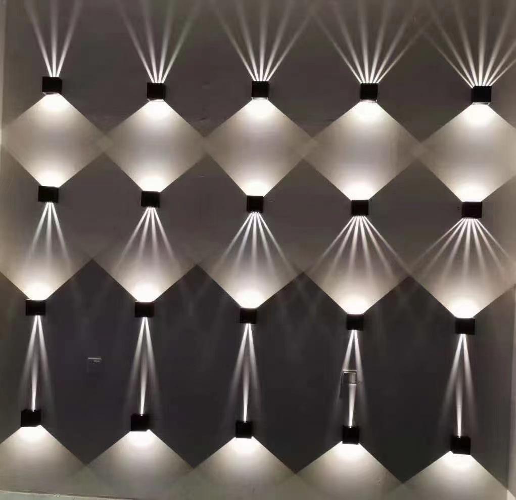 LED Wand Lampen IP65 Wasserdichte Outdoor/Indoor Treppen Beleuchtung A85-265V Up Down Licht Für Garten Wohnzimmer Wand hause Zimmer Dekor